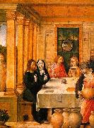 Juan de Flandes The Marriage Feast at Cana oil painting on canvas